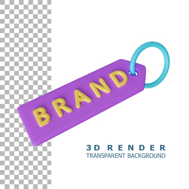 Brand 3D Illustration Icon