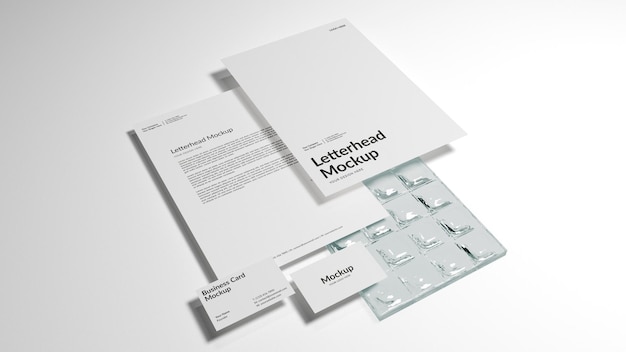 Branding mockup set