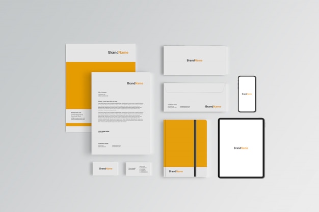 Branding Stationary Mock-up