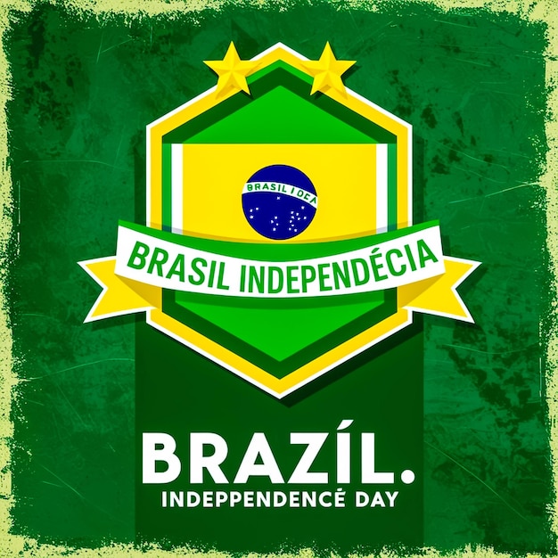 Brazilian independence day social media post