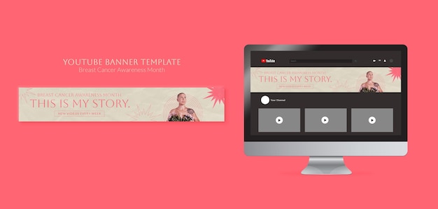 Breast cancer awareness template design