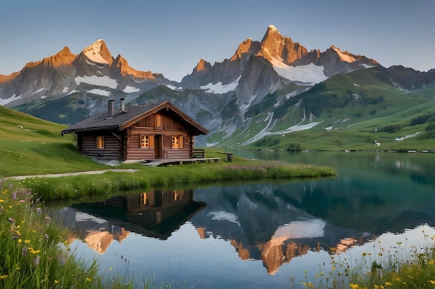 PSD breathtaking alpine peaks exploring the rugged beauty of europes iconic mountains