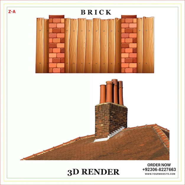 PSD brick design