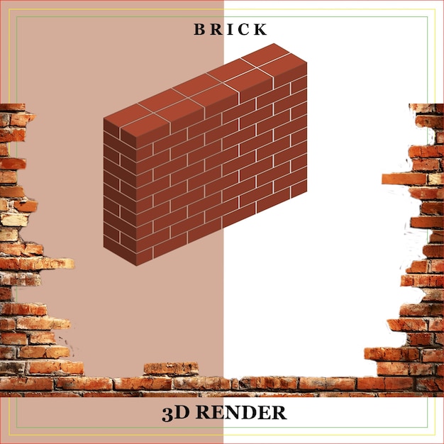 PSD brick house