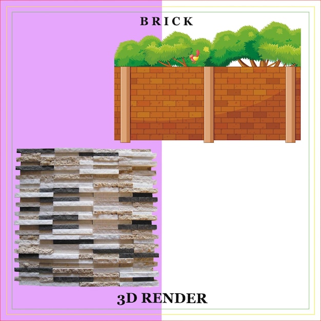 PSD brick house