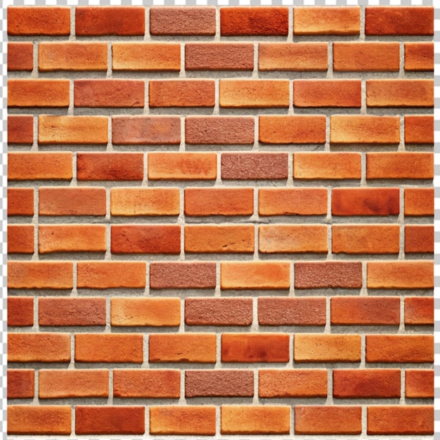 PSD bricks wall transparent background