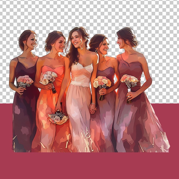 PSD bridal shower png