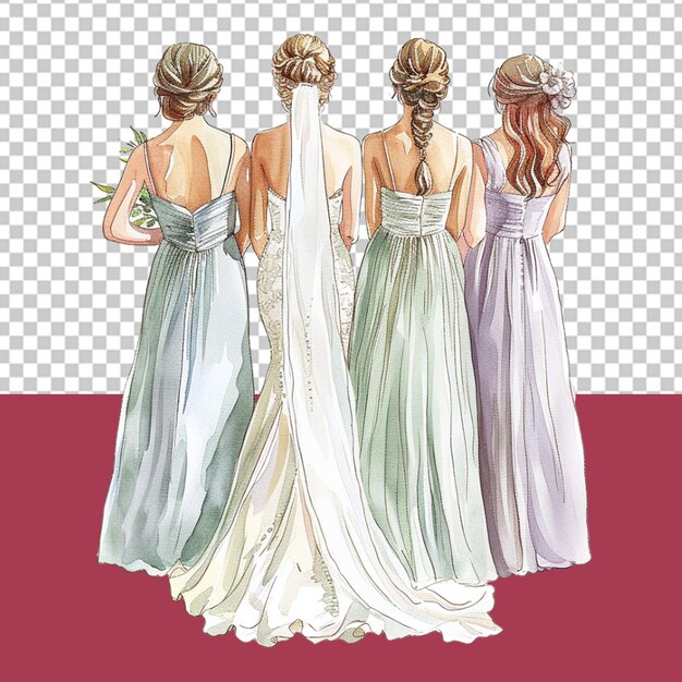 PSD bridal shower png