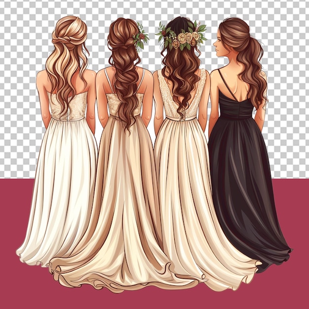 PSD bridal shower png