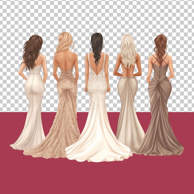 PSD bridal shower png