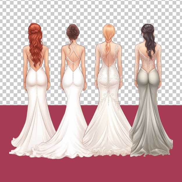 PSD bridal shower png