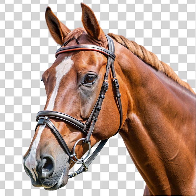 PSD bridle isolated on transparent background