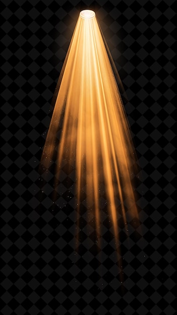 a bright light on a black background with a gold star on it