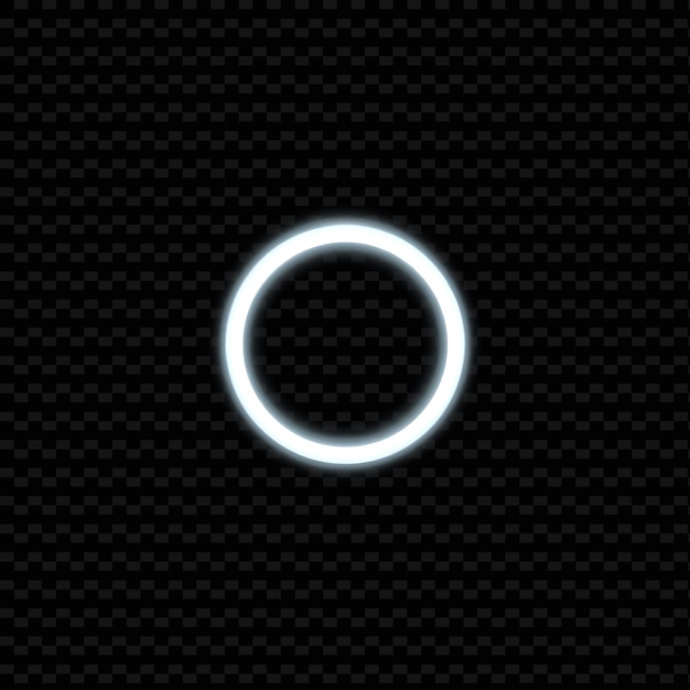 bright white circle on a black background with a black background