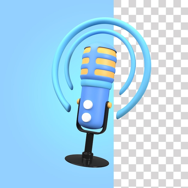 Broadcast 3d icon