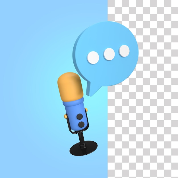 Broadcasting 3d icon