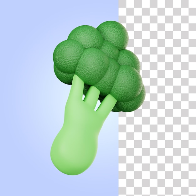 Broccoli 3d Illustration