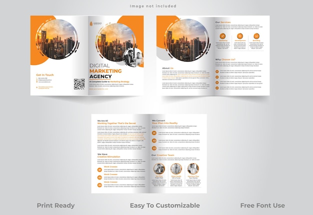 PSD brochure design