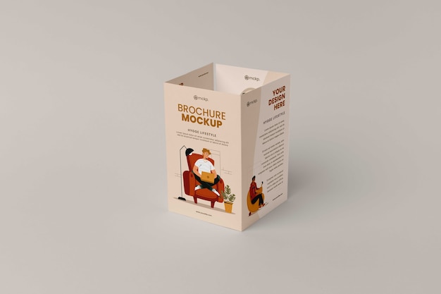 Brochure studio design mockup