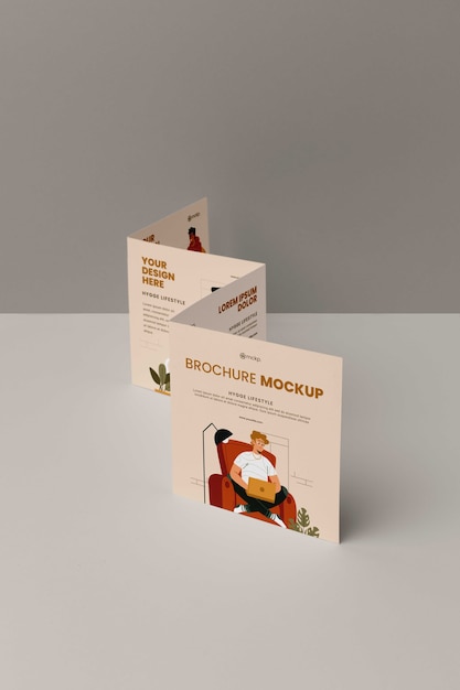 Brochure studio design mockup