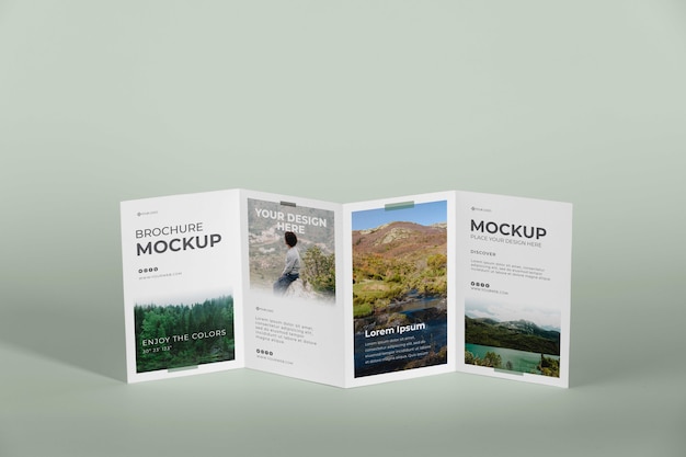 Brochure studio design mockup