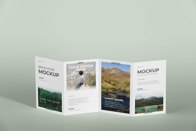 Brochure studio design mockup