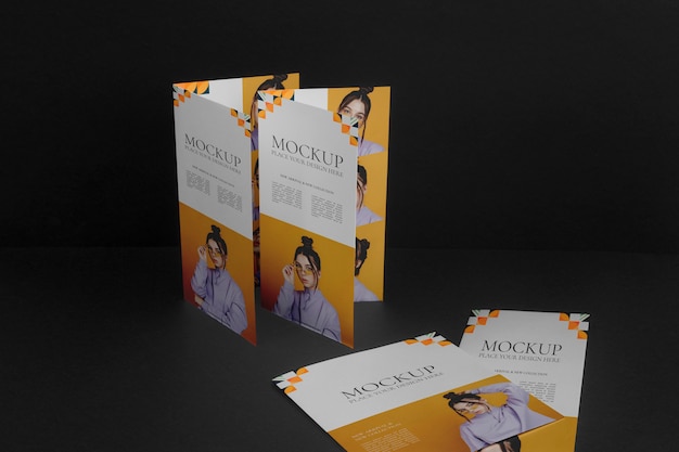 Brochures mockup