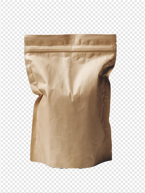 brown bag with a label that says  brown  on it