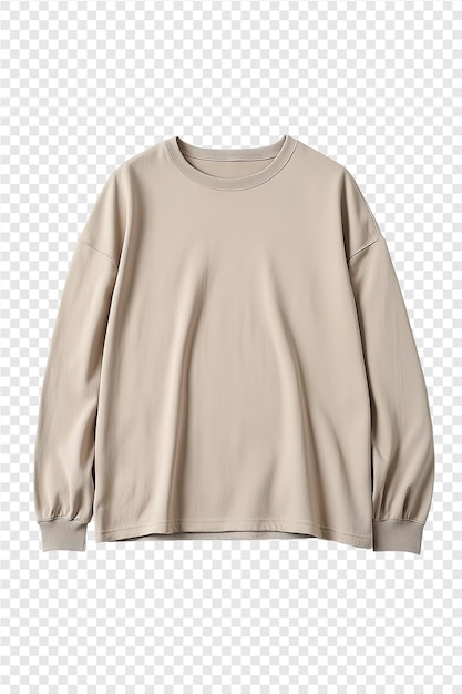 PSD a brown long sleeved shirt with a long sleeve