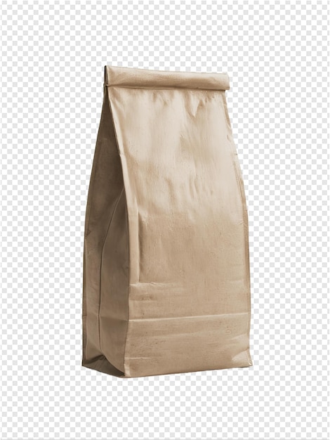 brown paper bag with the word  brown  on it