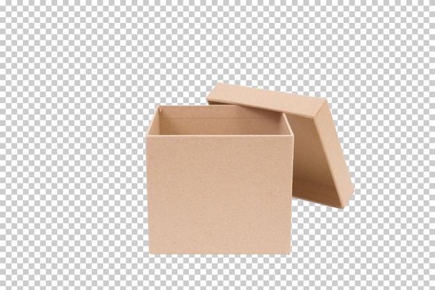 PSD brown paper box