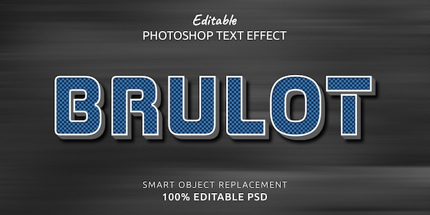 Brulot Photoshop Text Effect