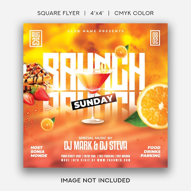 Brunch Flyer