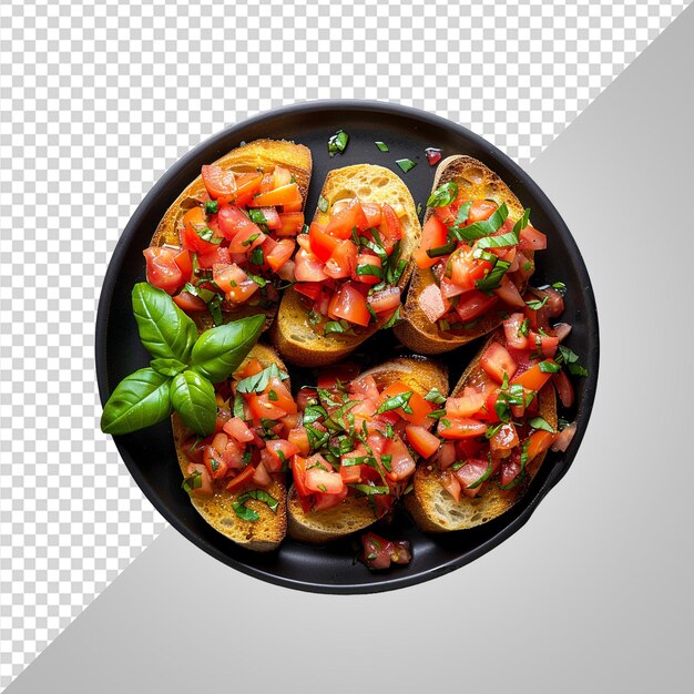 PSD bruschetta png