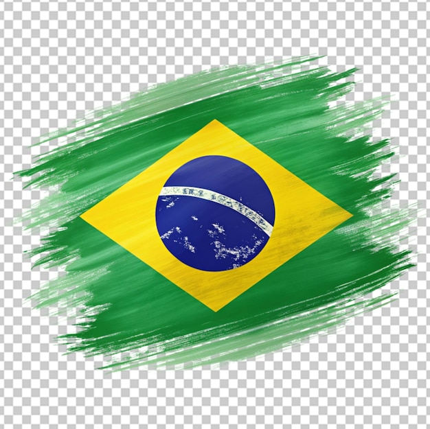 PSD brush flag brazil png