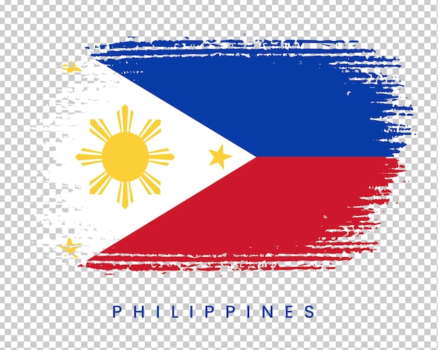 brush stroke philippines flag design file format psd