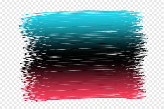 brush stroke tiktok element design transparent