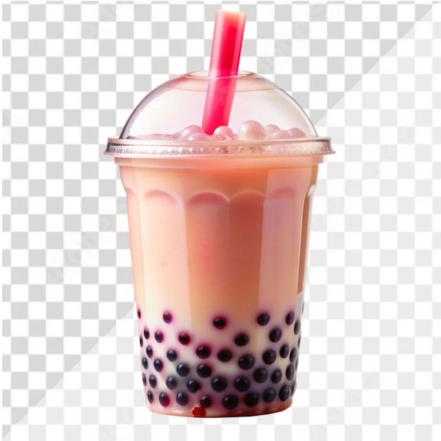 PSD bubble tea bubble tea bubble tea a cup of bubble tea pink bubble tea pink bubble tea on transparent