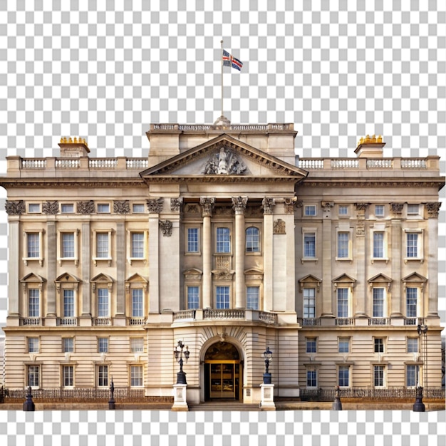 PSD buckingham palace london united kingdom vector illustration