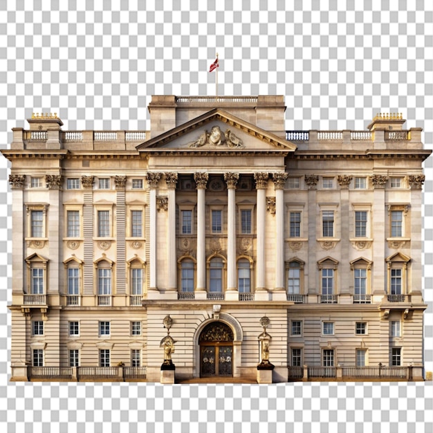 PSD buckingham palace london united kingdom vector illustration