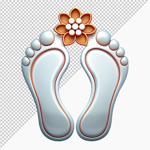 PSD buddhist feet icon