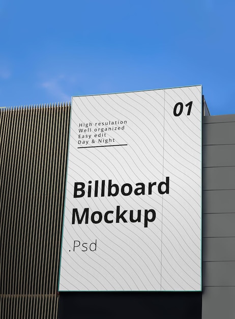 Building big billboard banner template fully editable