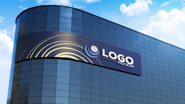 Building Logo Mockup