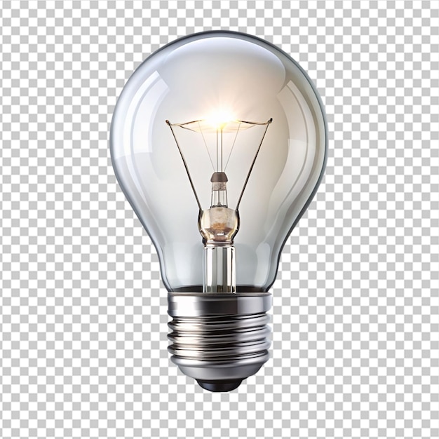 Bulb isolated on transparent background