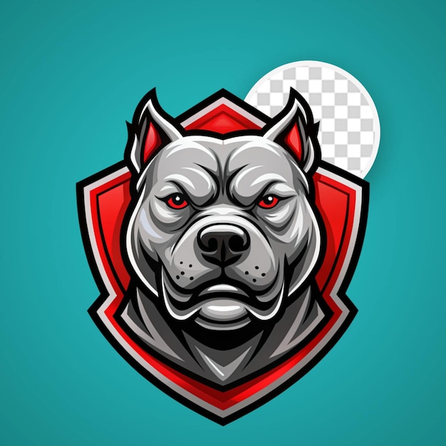 PSD bulldog logo vector