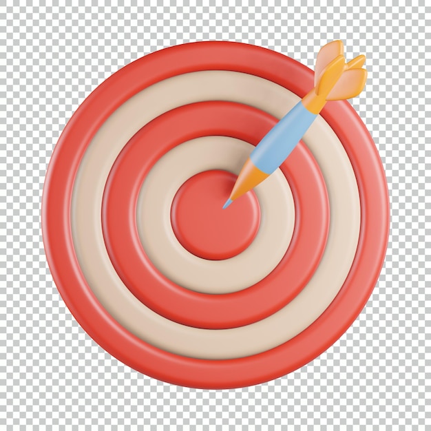 Bullseye 3D Icon