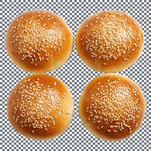 bun with sesame seeds