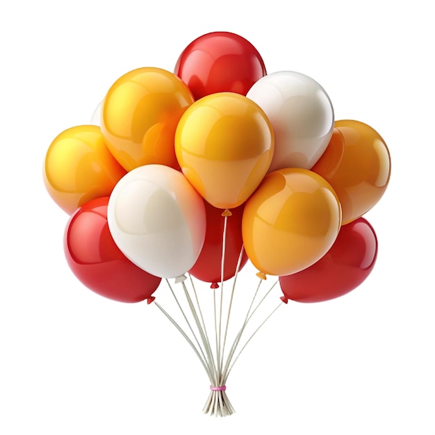 PSD a bunch of balloons with a white background that says  welcome to the world