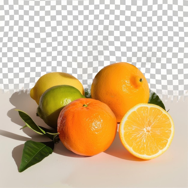 a bunch of oranges and some oranges on a table