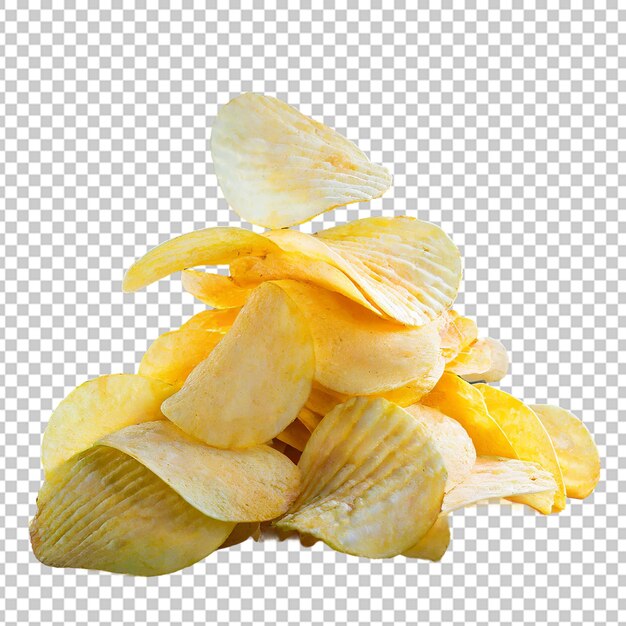 bunch of potato chips